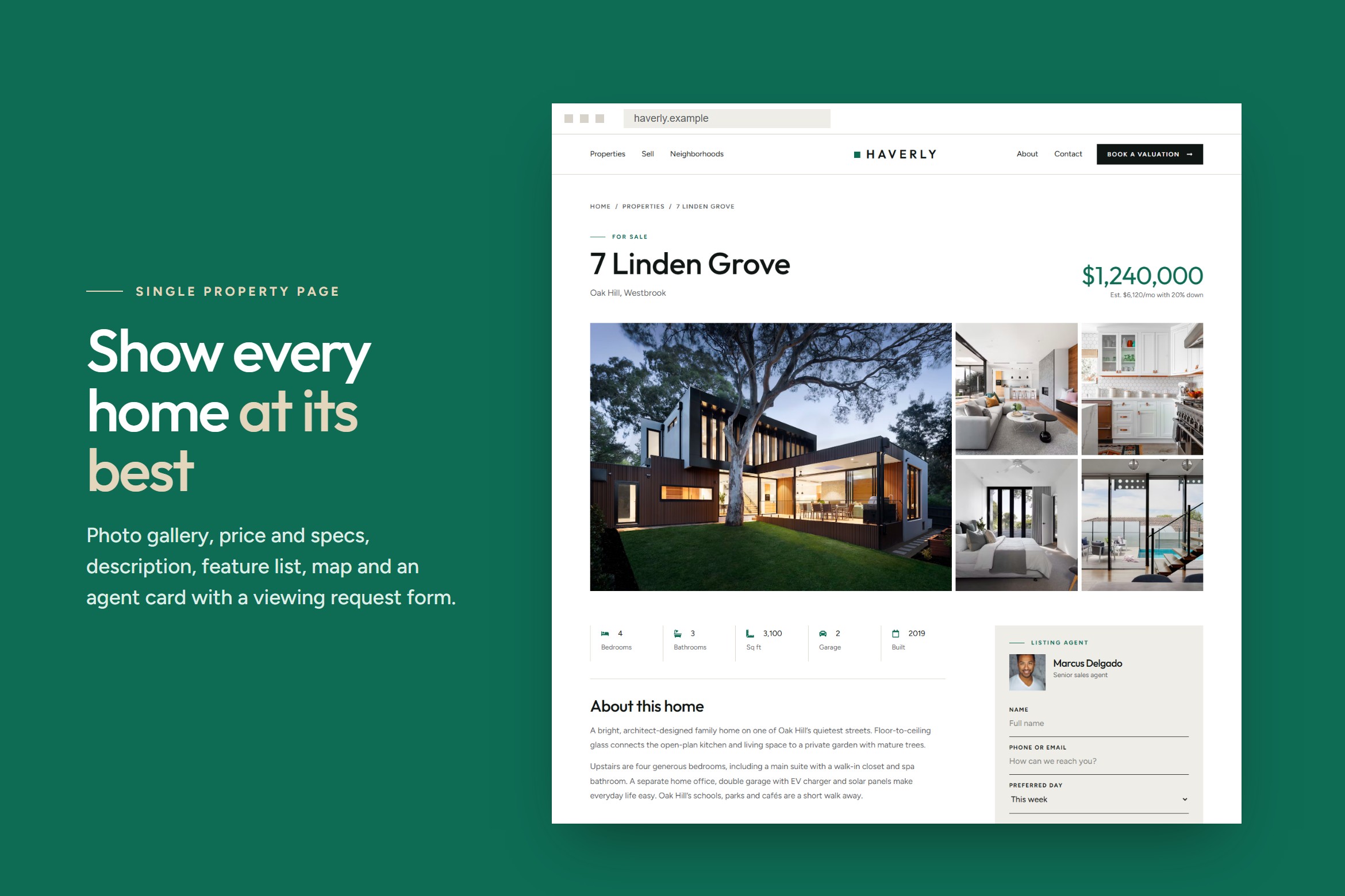 Haverly – Real Estate Agency Website Template - Image 4