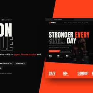 Ironvale – Gym & Fitness Website Template