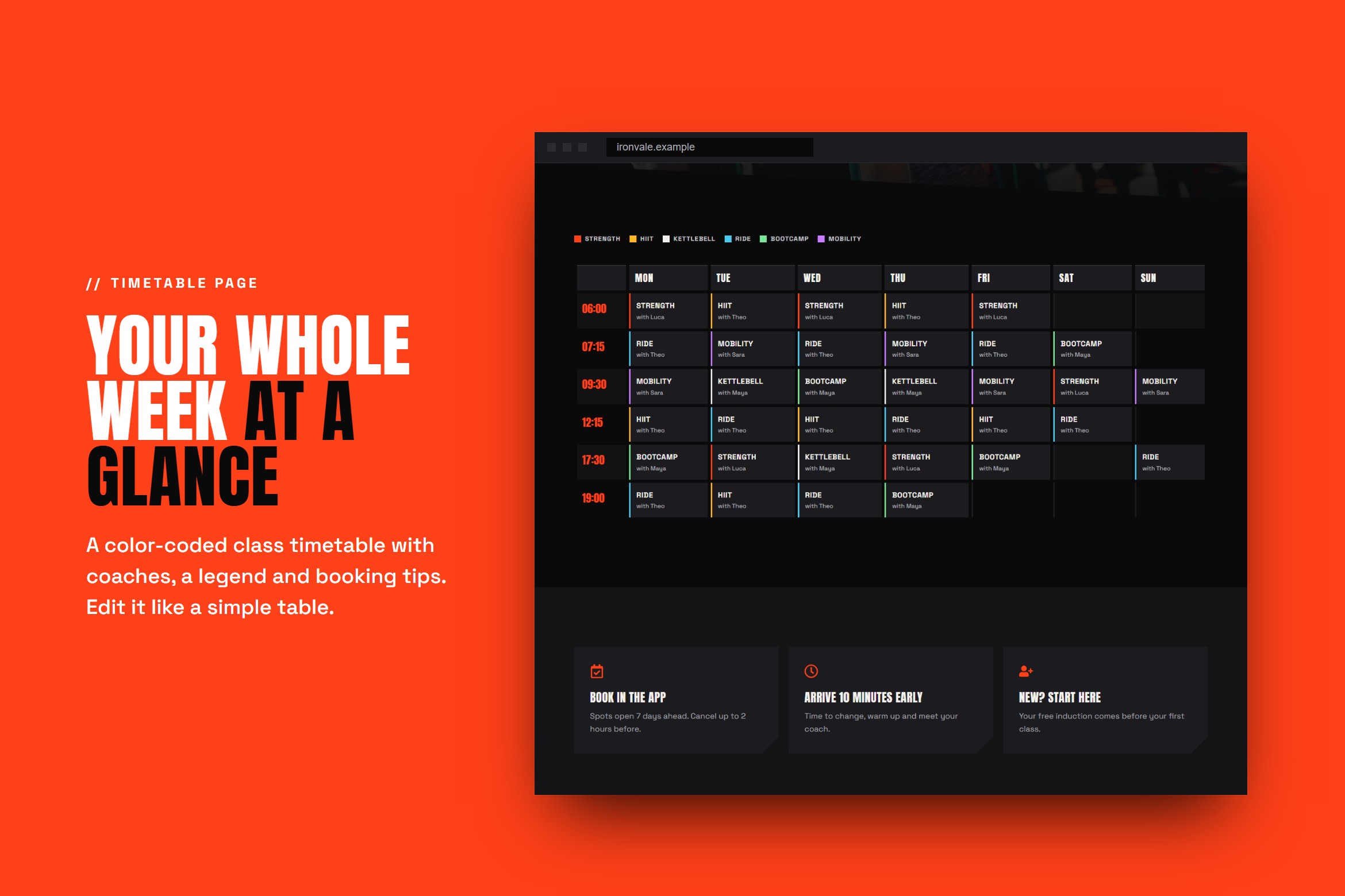 Ironvale – Gym & Fitness Website Template - Image 4