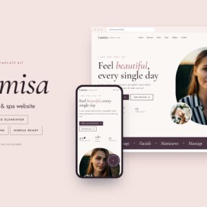 Lumisa – Beauty Salon & Spa Website Template