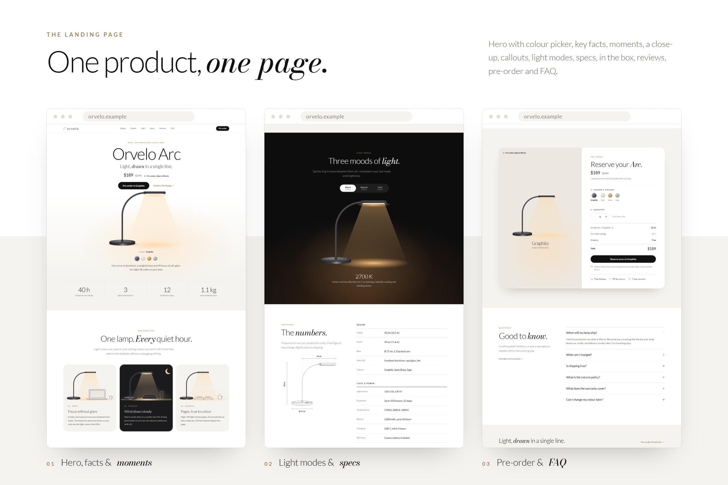Orvelo – Product Launch Landing Page Template - Image 2