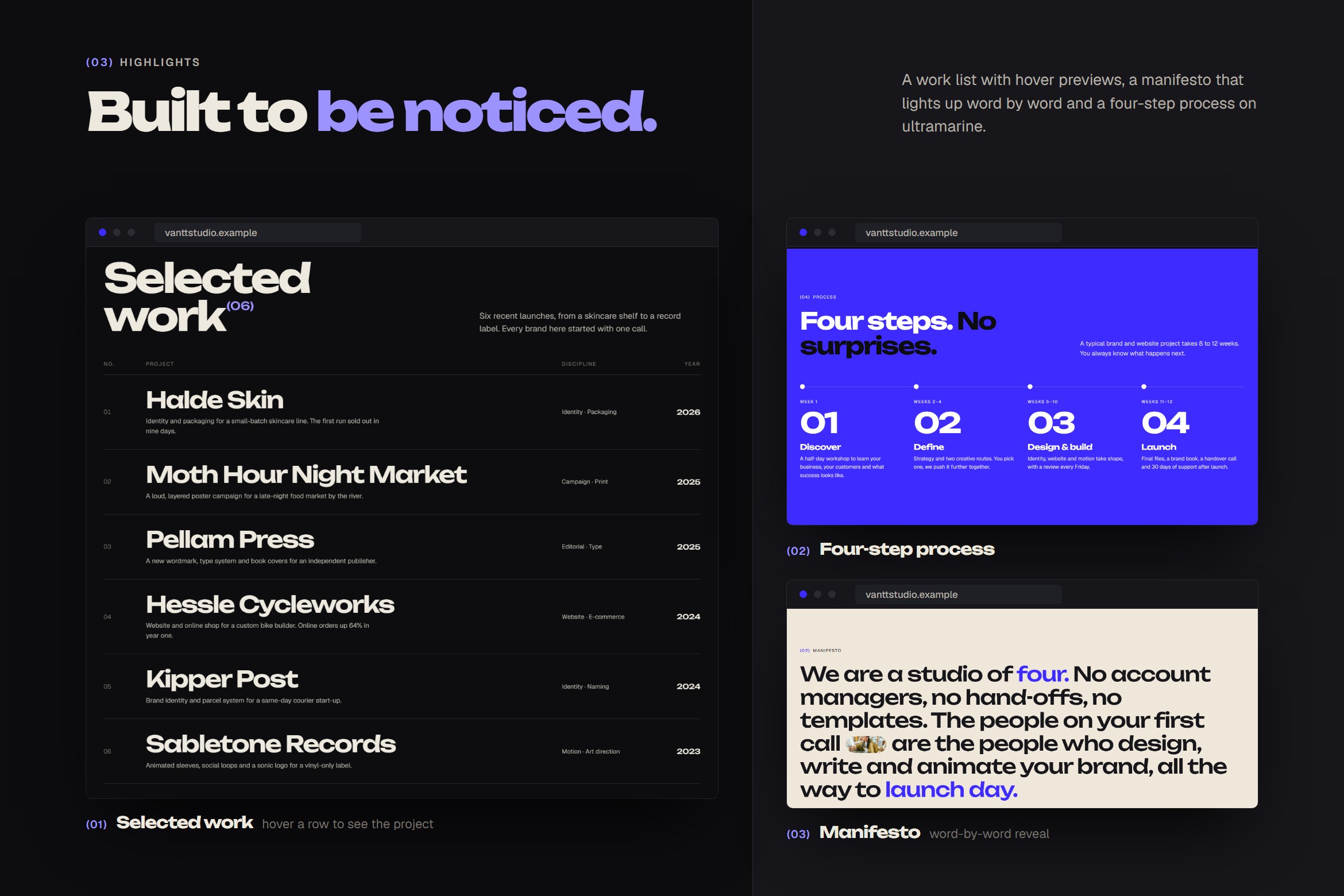 Vantt – Creative Agency Landing Page Template - Image 3